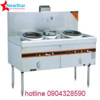 Bếp á hai họng đất