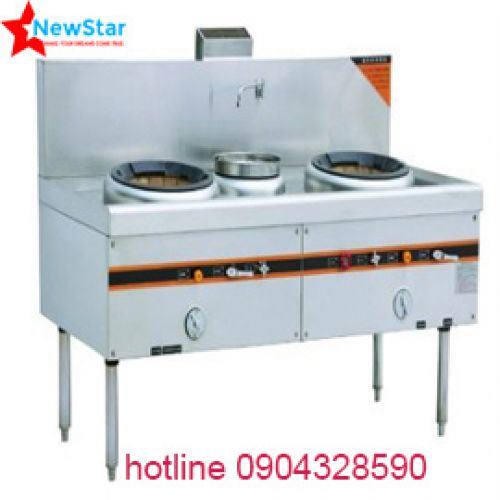 Bếp á hai họng đất