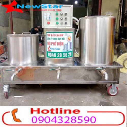 Bộ nồi nấu phở bằng điện
