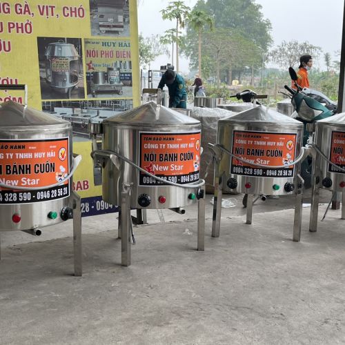 nồi tráng bánh cuốn bằng điện
