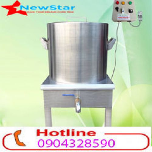 Nồi Nấu Cháo công nghiệp 90 lít loại tủ điều khiển