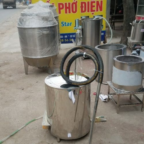 nồi hơi nấu sữa đậu nành