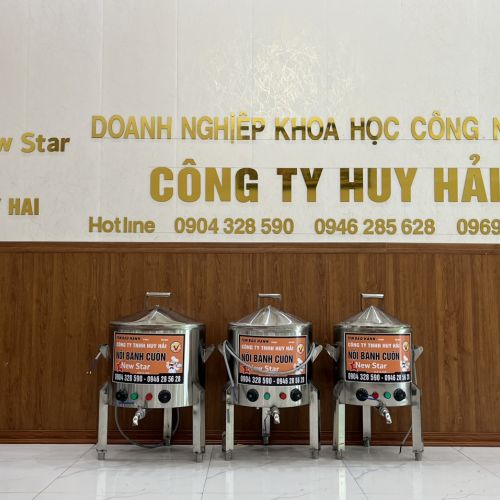 Nồi tráng bánh cuốn bằng điện đường kính 35cm