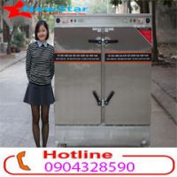 Tủ cơm công nghiệp 24 khay gas